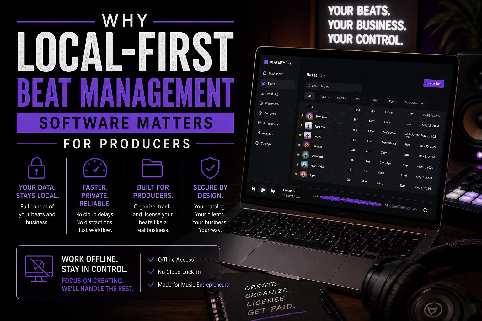 Article image for beat management for producers